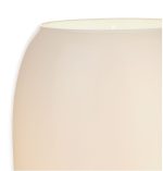 Dino Touch Table Lamp Polished Chrome White Glass - Image 3