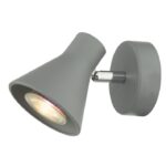 Diza Single Wall Spotlight Matt Grey