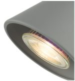 Diza Single Wall Spotlight Matt Grey - Image 3