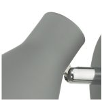 Diza Single Wall Spotlight Matt Grey - Image 4