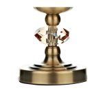 Edith Touch Table Lamp Antique Brass Complete With Shade - Image 4