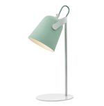 Effie Table Lamp Pale Green & White