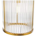 Eleanor 15lt Chandelier Natural Brass Glass - Image 8