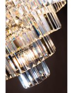 Eulalia 12lt Chandelier Polished Chrome Crystal - Image 6