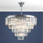 Eulalia 12lt Chandelier Polished Chrome Crystal - Image 8