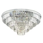 Eulalia 12lt Flush Polished Chrome Crystal