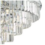 Eulalia 12lt Flush Polished Chrome Crystal - Image 3