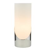 Faris Touch Table Lamp Polished Chrome Opal Glass - Image 3