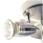 Gemini 3lt Plate Spotlight Satin Chrome - Image 4