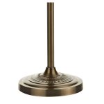 Hatton Floor Lamp Antique Brass With Shade - Image 3