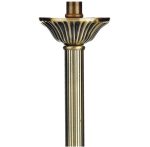 Hatton Table Lamp Antique Brass With Shade - Image 4
