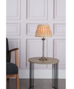 Hatton Table Lamp Antique Brass With Shade - Image 6