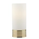 Jot Touch Table Lamp Gold Opal Glass