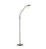 Journal Task Floor Lamp Antique Brass