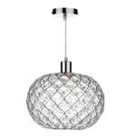 Juanita Easy Fit Pendant Polished Chrome Acrylic