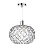 Juanita Easy Fit Pendant Polished Chrome Acrylic