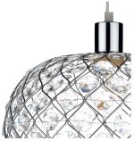 Juanita Easy Fit Pendant Polished Chrome Acrylic - Image 3