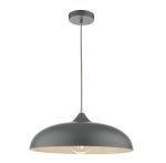 Kaelan 1lt Single Pendant Graphite