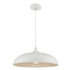 Kaelan 1lt Single Pendant White
