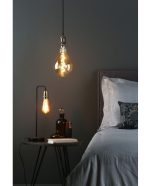Kiefer Table Lamp Black & Antique Brass - Image 3