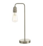 Kiefer Table Lamp Satin Chrome