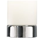 Owen Touch Table Lamp Polished Chrome Opal Glass - Image 3