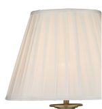 Siam Table Lamp Antique Brass With Shade - Image 4