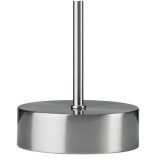 Suzie Touch Table Lamp Satin Chrome With Shade - Image 3