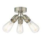 Yao 3lt Flush Satin Nickel