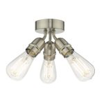 Yao 3lt Flush Satin Nickel