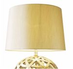 Balthazar Table Lamp Antique Gold With Shade - Image 4
