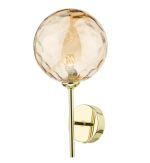 Cohen Wall Light Polished Gold Champagne Glass - Image 3