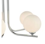 Cradle 5lt Semi Flush Polished Chrome Opal Glass - Image 4