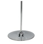 Delta Floor Lamp Polished Chrome With Shade - Image 3