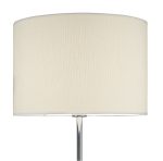 Delta Floor Lamp Polished Chrome With Shade - Image 4