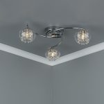 Elma 3lt Semi Flush Polished Chrome Glass - Image 6