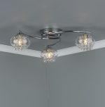 Elma 3lt Semi Flush Polished Chrome Glass - Image 7