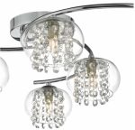 Elma 6lt Semi Flush Polished Chrome & Crystal - Image 4