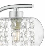 Elma Wall Light Polished Chrome & Glass - Image 3