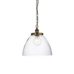 Hansen Grand Pendant Antique Brass