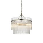 Marietta 3lt Pendant Polished Nickel