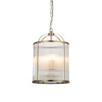 Lambeth Ribbed 4lt Pendant
