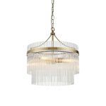 Marietta 3lt Pendant Antique Brass