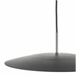 Enoch Pendant Matt Black & Stainless Steel - Image 2