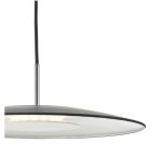 Enoch Pendant Matt Black & Stainless Steel - Image 4