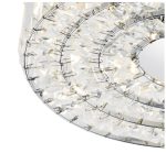 Errol Crystal Semi Flush Fitting Polished Chrome - Image 2