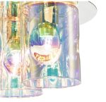 Inter 3lt Flush Pol Chrome & Iridised Glass - Image 4