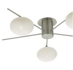 Jasper 5lt Semi Flush Satin Nickel - Image 2