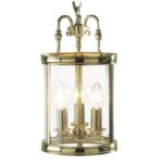 Lambeth 3lt Lantern Dual Mount Polished Brass
