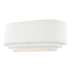 Lando Ceramic Wall Washer White